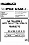 Image result for Magnavox DVD Recorder Parts
