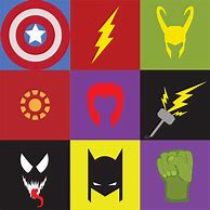 Image result for Minimalistic Color Pages Marvel