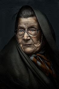 Image result for Old Lady Portrait