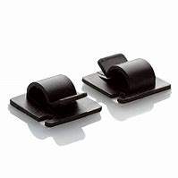 Image result for Small Black Adhesive Clips