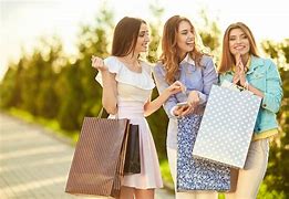Image result for Happy Friends Shopping