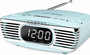 Image result for Bedside CD Player Clock Radio