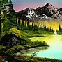 Image result for Bob Ross Death Tribute Cartoon