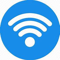 Image result for Wi-Fi Icon in a Circle