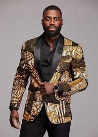 Image result for African Print Suits Men