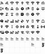 Image result for Wifi Symbol Windows Font