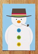 Image result for Christmas Cards with Snowman