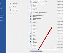 Image result for MS Word How to Recover Unsaved Documents