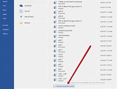 Image result for How to Recover Unsaved File in WPS