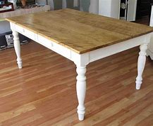 Image result for Wood Kitchen Table