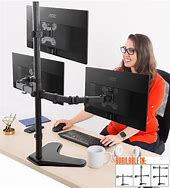 Image result for Monitor Stand with Height Adjustment