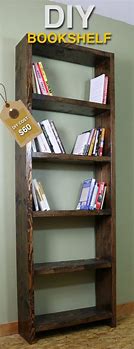 Image result for Simple DIY Bookshelf