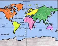 Image result for Drawing of Continents
