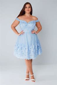 Image result for Blue Embroidered Dress