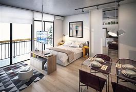 Image result for Interior Design Best Studio Apartment