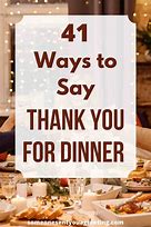 Image result for Memes That Say Thank for Dinner