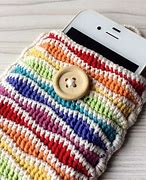 Image result for Crochet Mobile Phone Case