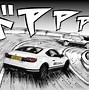 Image result for Initial D Manga Style Art On Cars
