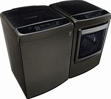 Image result for Black Washer and Dryer