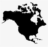 Image result for Map of the North America SVG