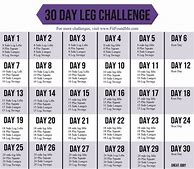 Image result for 30 Day Leg Challenge