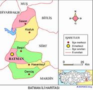 Image result for Batman Turkey Map