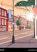 Image result for Cartoon Clip Art Main Street Small Town