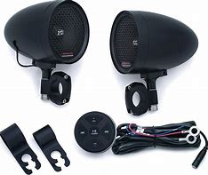 Image result for The Loudest Motorcycle Speakers Handlebar