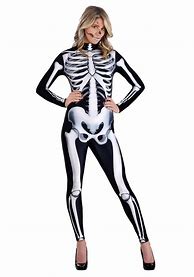 Image result for Skeleton Comstume