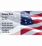 Image result for American Flag Paintbrush Business Cards