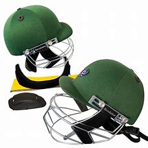 Image result for Green Cricket Helmet