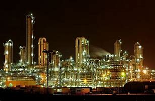 Image result for Chemical Plant Night