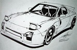 Image result for Initial D Sketch