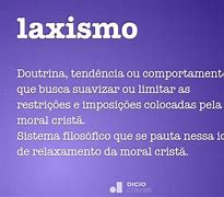 Image result for laxismo