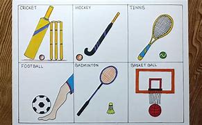 Image result for Outdoor Games Drawing