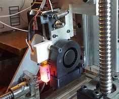 Image result for 3D Printer Robot Extruder without Motor On It