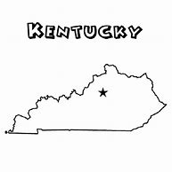 Image result for Kentucky State Coloring Page