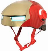 Image result for Kid Wearing an Iron Man Helmet