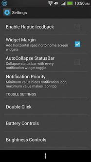 Image result for HTC Settings