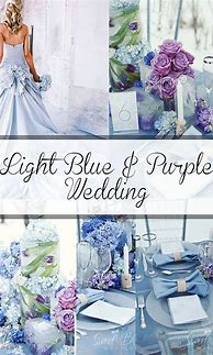 Image result for Wedding Decorations Blue Purple