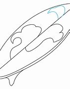 Image result for Surfboard Outline Drawing
