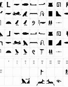 Image result for hieroglyphics fonts generator