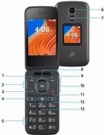 Image result for Alcatel Flip Sim Free Mobile Phones