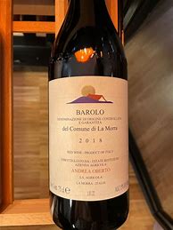 Image result for Andrea Oberto Barolo del comune di Morra