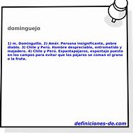 Image result for dominguejo