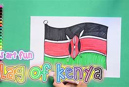 Image result for Kenya National Flag Drawing