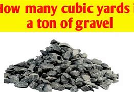Image result for How Many Cubic Yards in a Ton