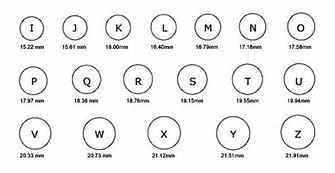 Image result for Us Ring Size Conversion Chart