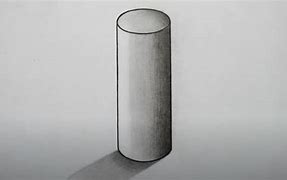 Image result for Cylinder 3D Sketch