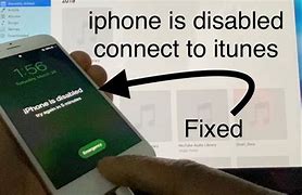Image result for iPhone 8 Disabled Connect to iTunes